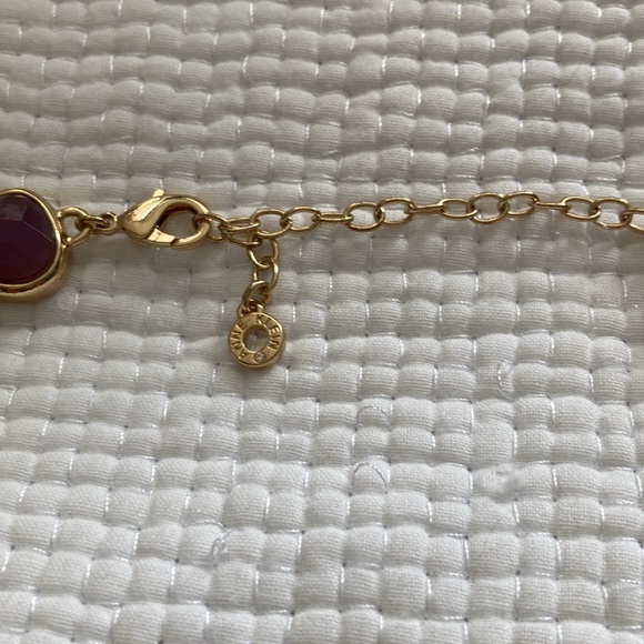 Anne Klein faceted cut gem stone choker necklace - Picture 5 of 7